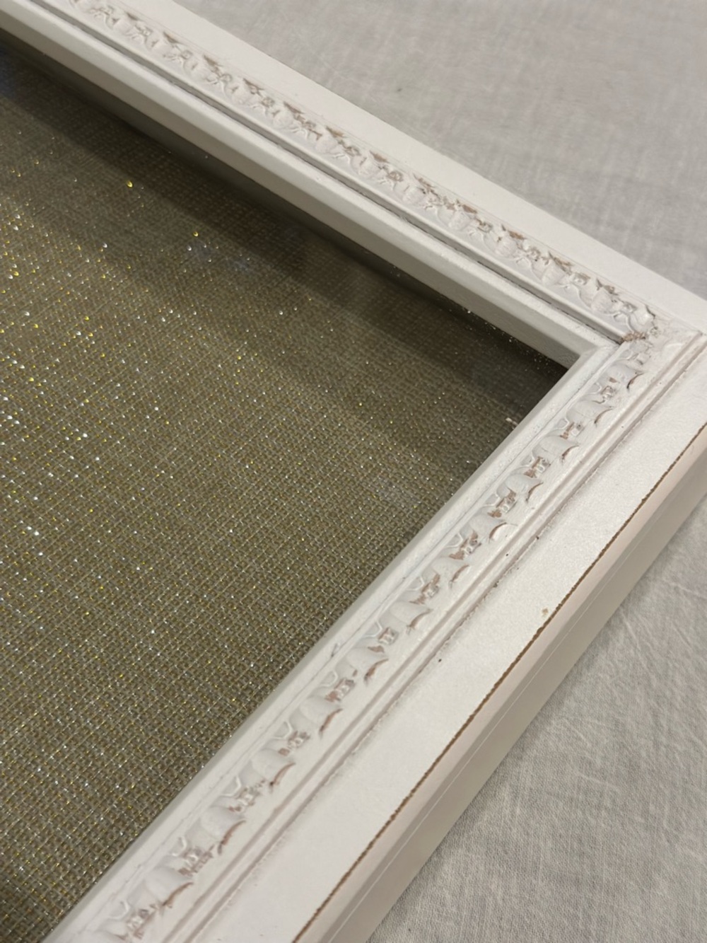 Nicole Miller White Display Shadow Box Frame - Picture 3 of 8